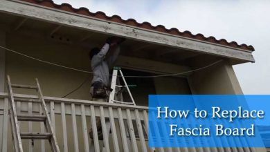 How to Replace Fascia Board With Drip Edge